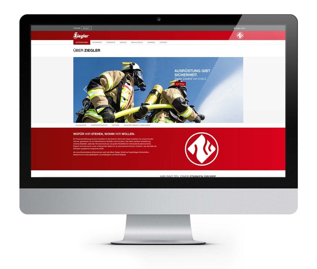 Website Ziegler
