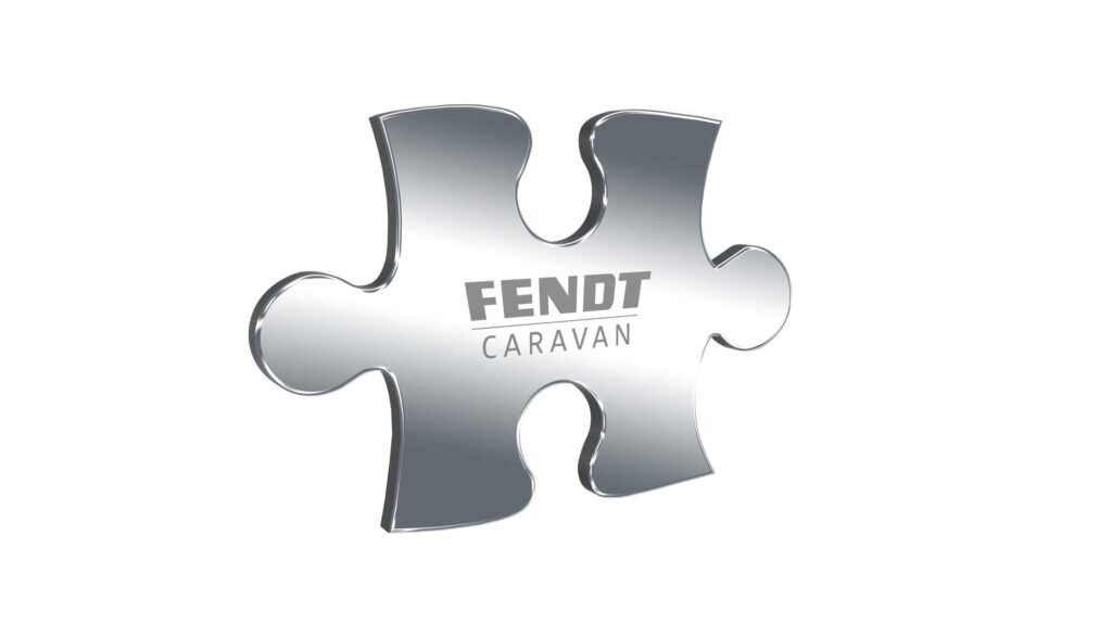 FENDT-CARVAN Puzzleteil mit Logo