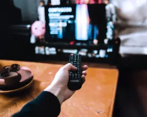 TV-Bildschirm